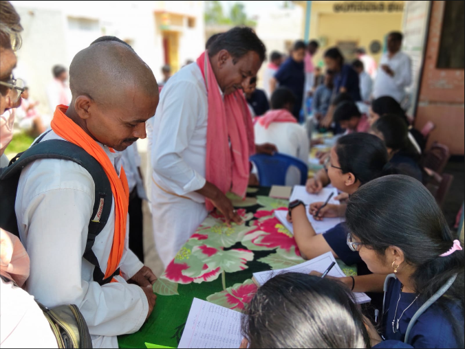 Community registration drive